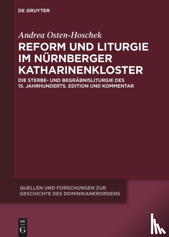 Osten-Hoschek, Andrea - Reform und Liturgie im Nürnberger Katharinenkloster