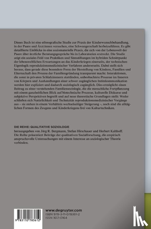 Hofmann, Peter - Paare in Kinderwunschbehandlung