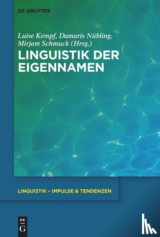  - Linguistik der Eigennamen