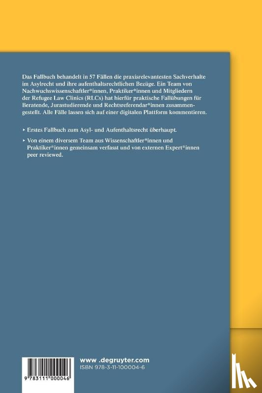  - Fallbuch Asylrecht