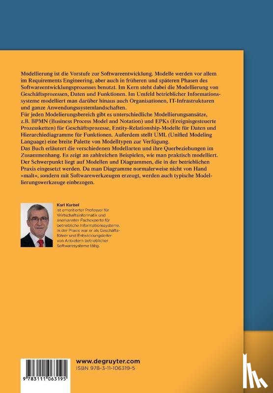 Kurbel, Karl - Modellierung Betrieblicher Informationssysteme