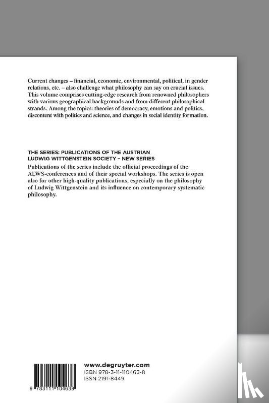  - Crisis and Critique: Philosophical Analysis and Current Events