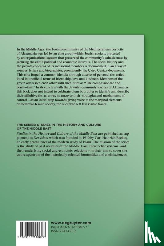 Frenkel, Miriam - “The Compassionate and Benevolent”: Jewish Ruling Elites in the Medieval Islamicate World
