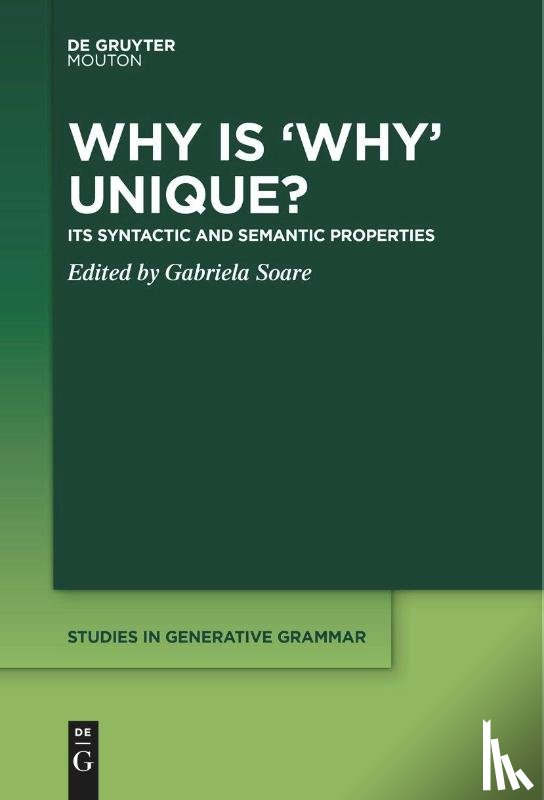  - Why is 'Why' Unique?