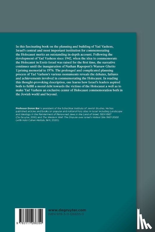 Bar, Doron - Yad Vashem