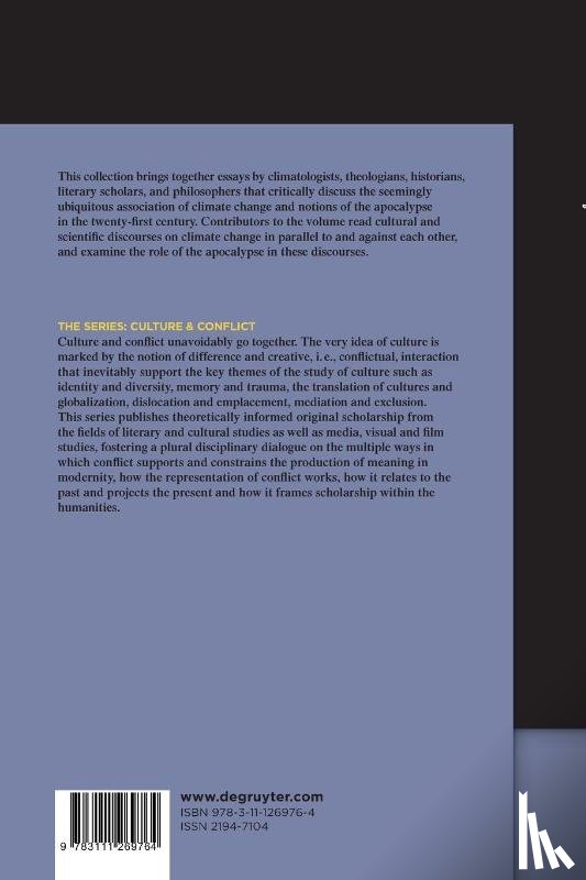  - The Apocalyptic Dimensions of Climate Change