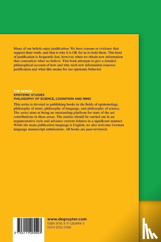 Constantin, Jan - Epistemic Defeat