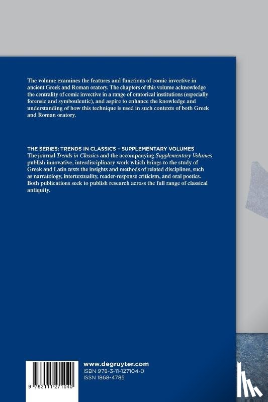  - Comic Invective in Ancient Greek and Roman Oratory