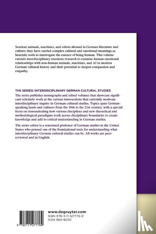  - Animals, Machines, and AI