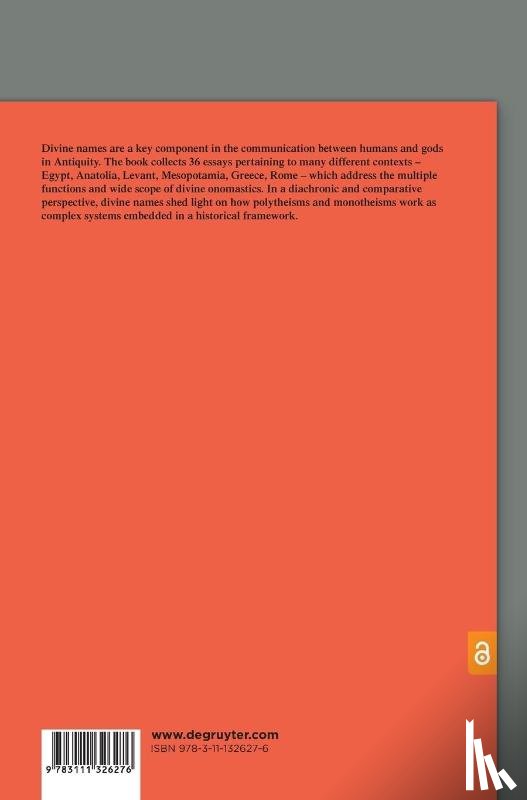  - What’s in a Divine Name?