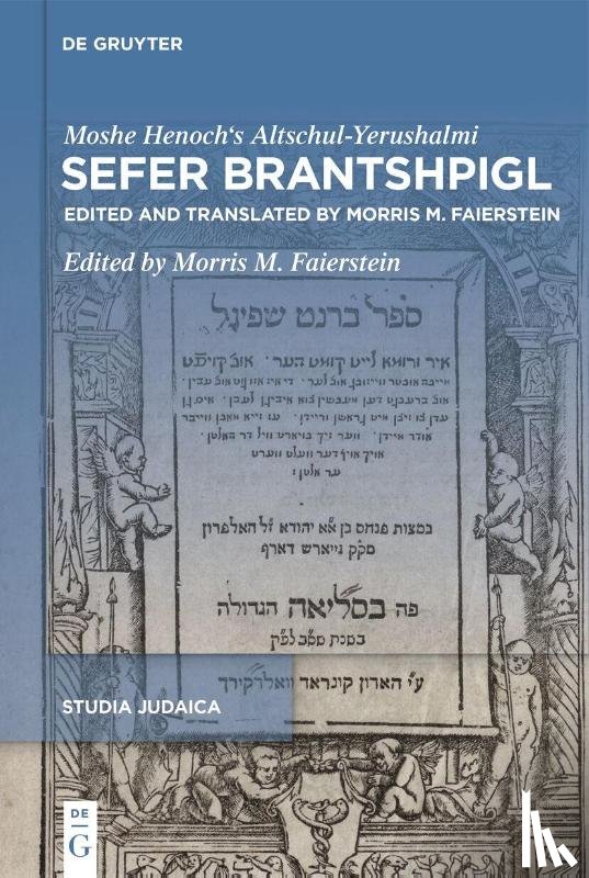 Altschul-Yerushalmi, Moshe Henoch's - Altschul-Yerushalmi, M: Sefer Brantshpigl