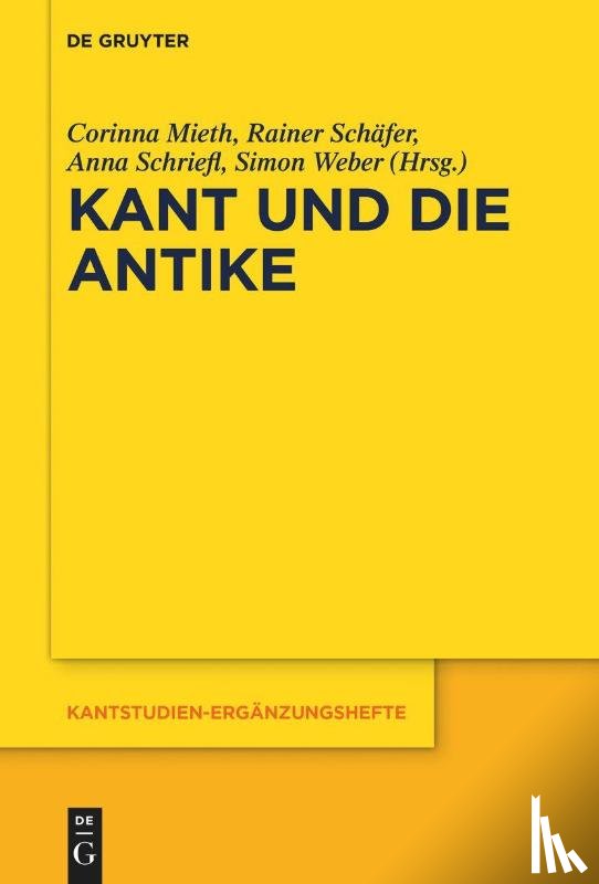  - Kant und die Antike