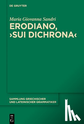 Sandri, Maria Giovanna - Erodiano, ›Sui dichrona‹