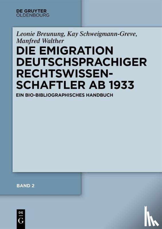 Breunung, Leonie, Schweigmann-Greve, Kay, Walther, Manfred - Band 2: Vereinigte Staaten von Amerika