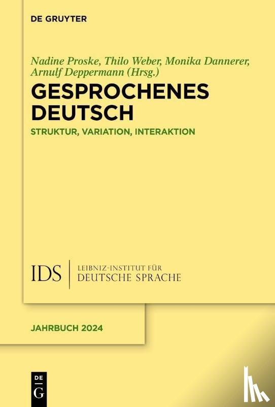  - Gesprochenes Deutsch