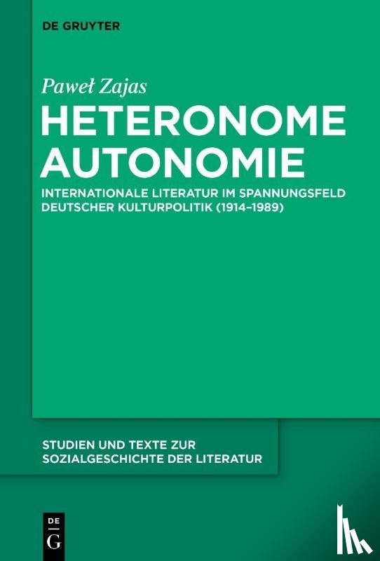 Zajas, Pawe¿ - Heteronome Autonomie