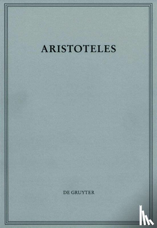 Aristoteles - Metaphysik