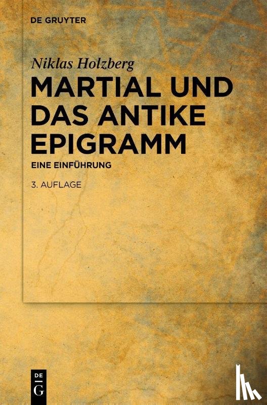 Holzberg, Niklas - Martial und das antike Epigramm