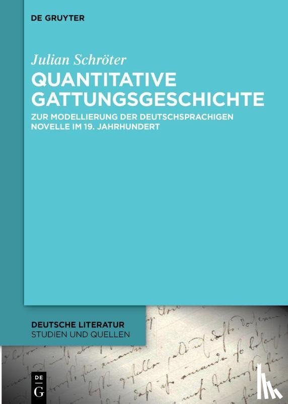 Schröter, Julian - Quantitative Gattungsgeschichte