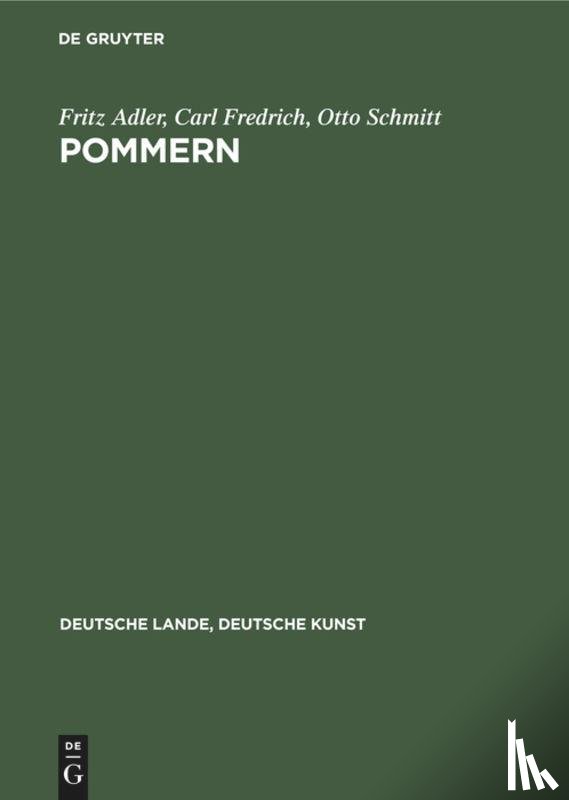 Adler, Fritz, Fredrich, Carl, Schmitt, Otto - Pommern
