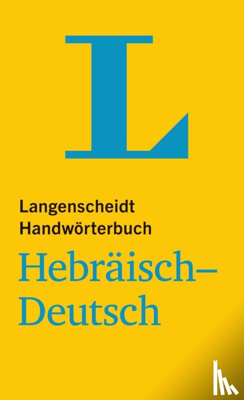  - Langenscheidt Handwörterbuch Hebräisch-Deutsch - für Schule, Studium und Beruf