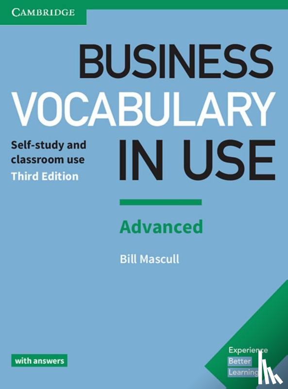  - Business Vocabulary in Use: Advanced Third edition. Wortschatzbuch + Lösungen