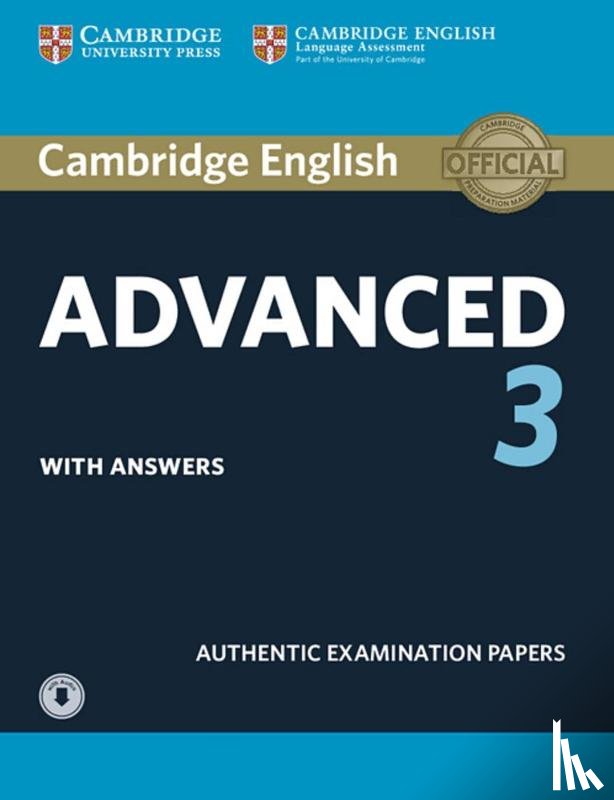  - Cambridge English Advanced 3. Student's Book with answers and downloadable audio