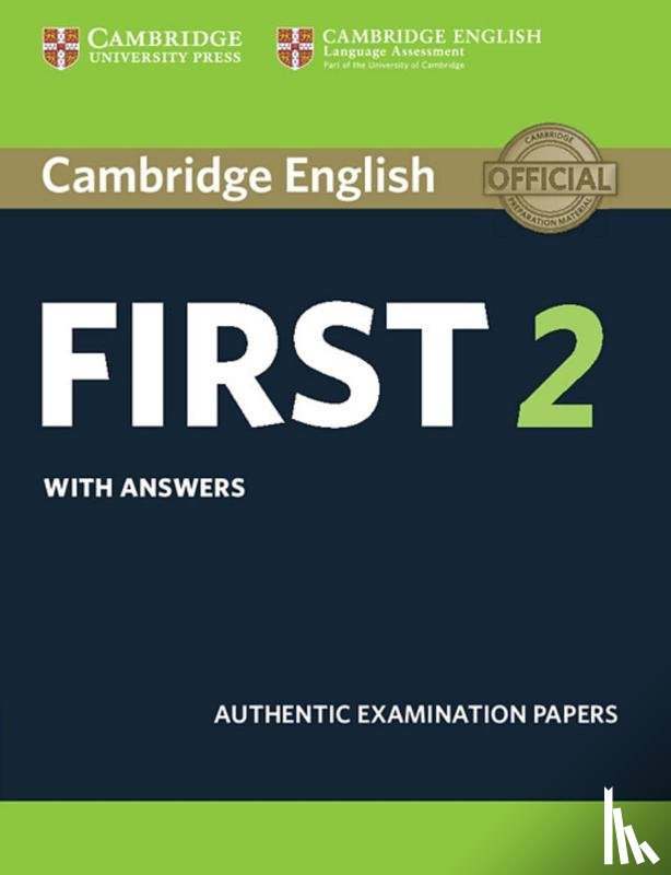  - Cambridge English First 2. Student's Book with answers