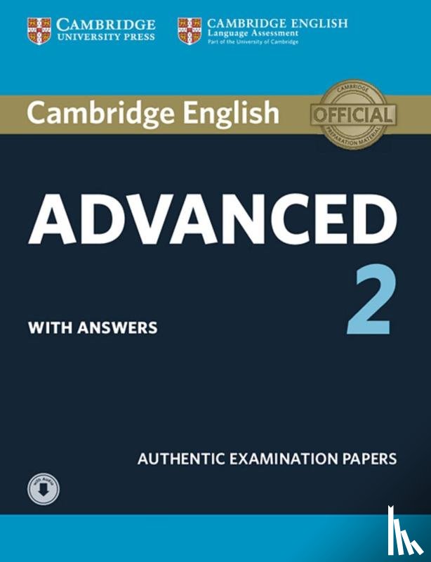  - Cambridge English Advanced 2 for updated exam. Student's Book with downloadable audio