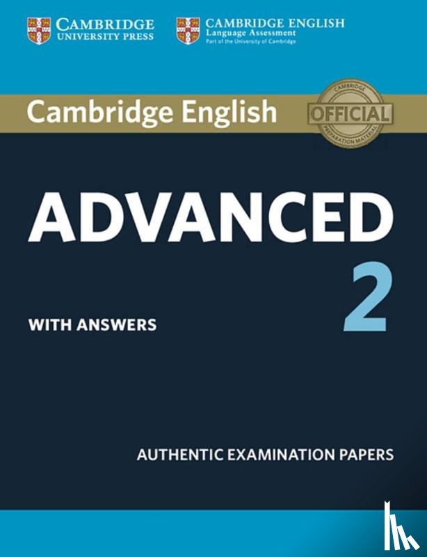  - Cambridge English Advanced 2 for updated exam. Student's Book with answers
