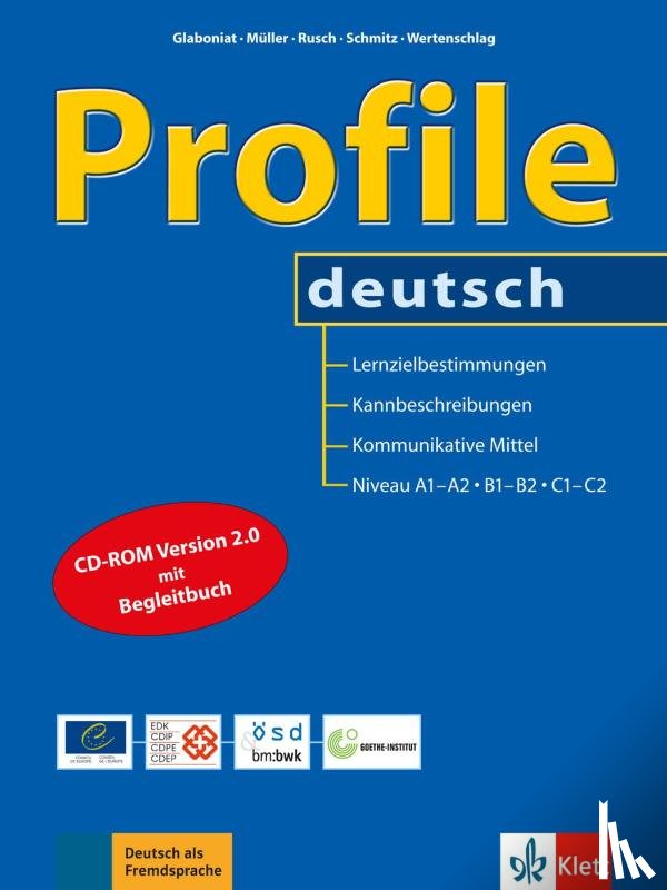 Glaboniat, Manuela, Müller, Martin, Rusch, Paul, Schmitz, Helen - Profile deutsch - Buch mit CD-ROM