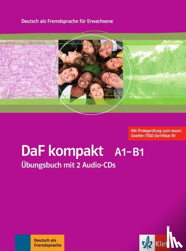  - DaF kompakt. Übungsbuch mit 2 Audio-CDs A1-B1