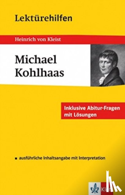 Kleist, Heinrich von, Gräff, Thomas - Lektürehilfen Michael Kohlhaas