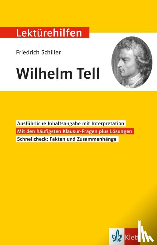 - Lektürehilfen Friedrich Schiller "Wilhelm Tell"