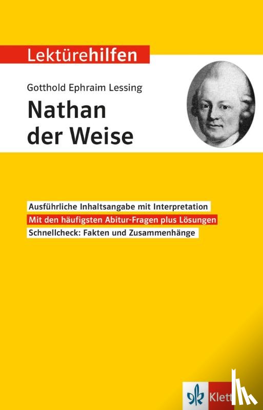  - Lektürehilfen Gotthold Ephraim Lessing "Nathan der Weise"