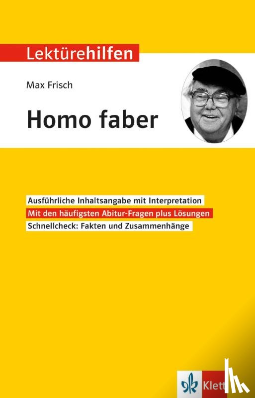 Eisenbeis, Manfred - Lektürehilfen Max Frisch "Homo faber"