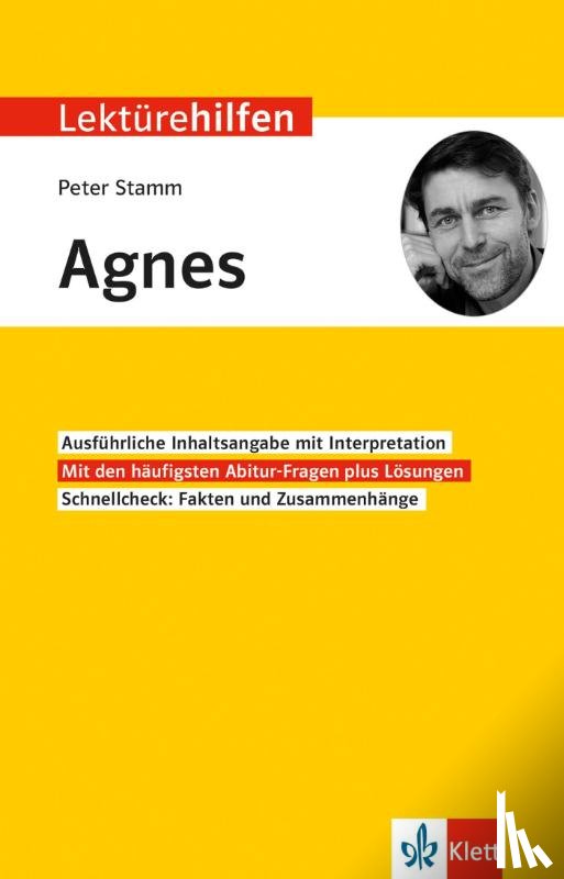 Wahl, Johannes - Lektürehilfen Peter Stamm "Agnes"