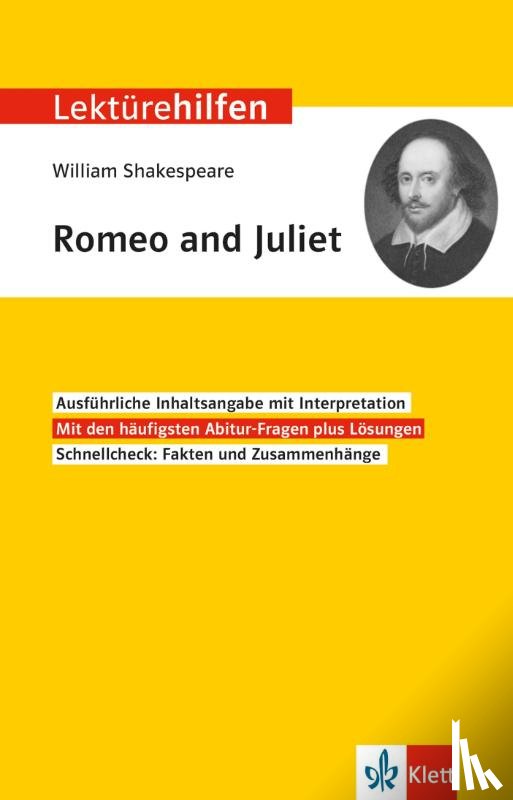  - Lektürehilfen William Shakespeare "Romeo and Juliet"