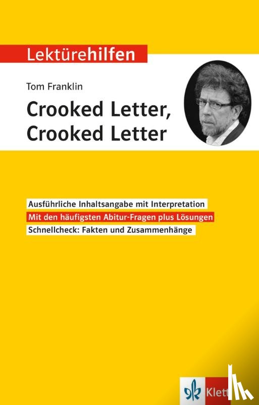  - Lektürehilfen Tom Franklin "Crooked Letter, Crooked Letter"