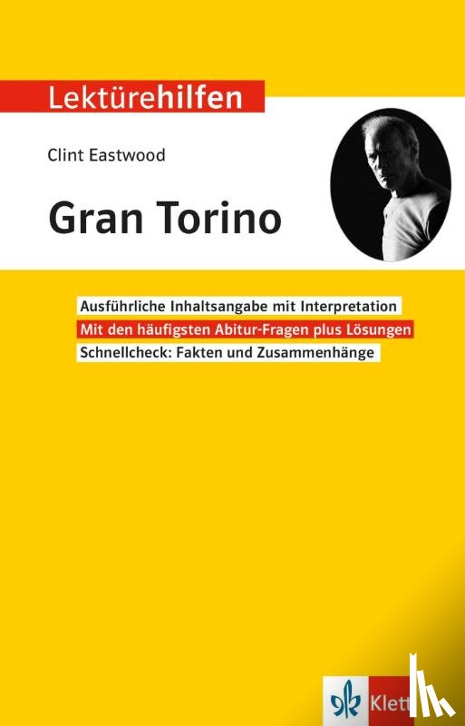  - Lektürehilfen Clint Eastwood "Gran Torino"