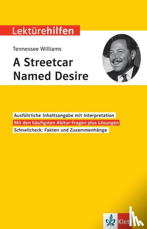  - Lektürehilfen Tennessee Williams, A Streetcar Named Desire