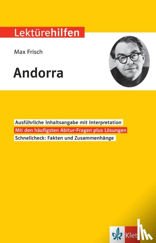  - Lektürehilfen Max Frisch, Andorra
