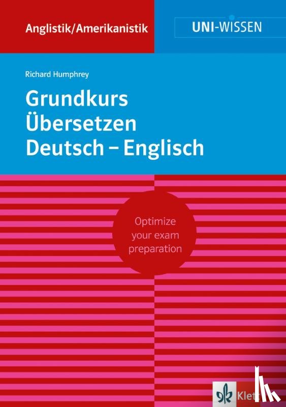 Humphrey, Richard - Grundkurs Übersetzen Deutsch-Englisch