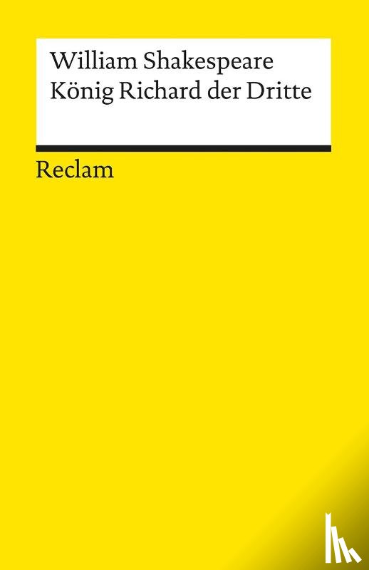 Shakespeare, William - Konig Richard Der Dritte