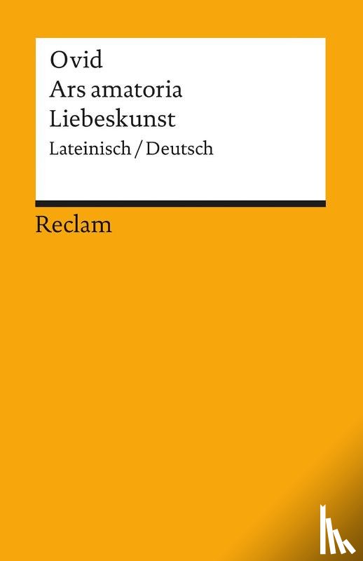 Ovid - Liebeskunst / Ars amatoria