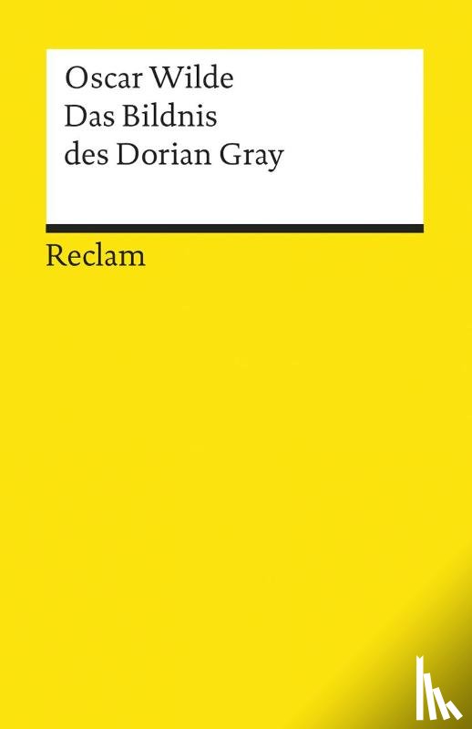 Wilde, Oscar - Das Bildnis des Dorian Gray