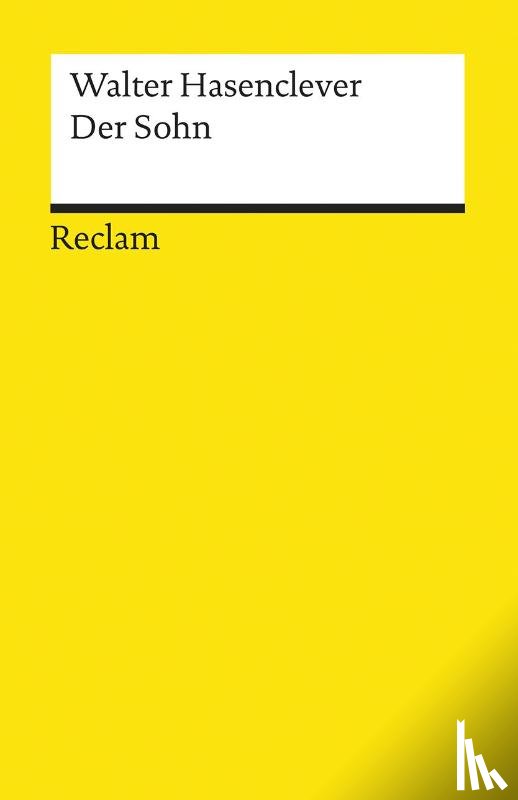 Hasenclever, Walter - Der Sohn