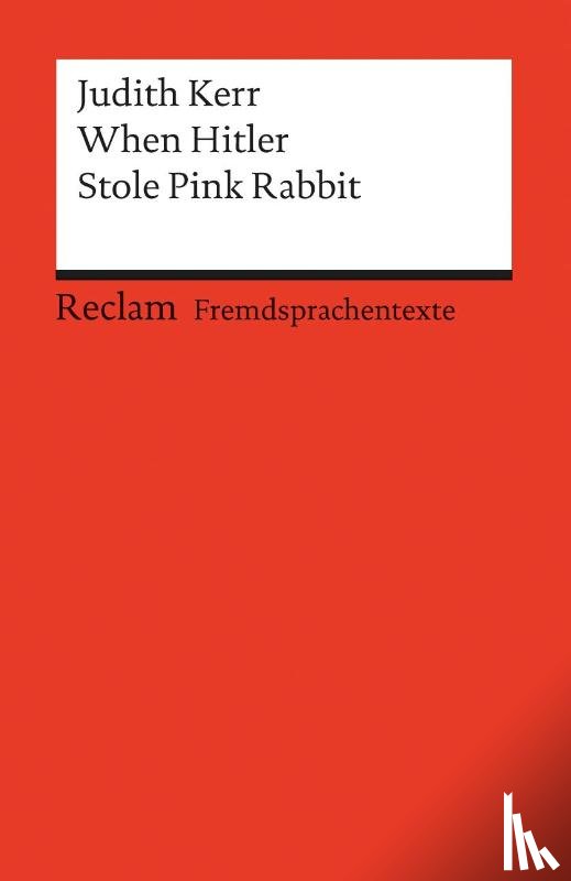 Kerr, Judith - When Hitler Stole Pink Rabbit