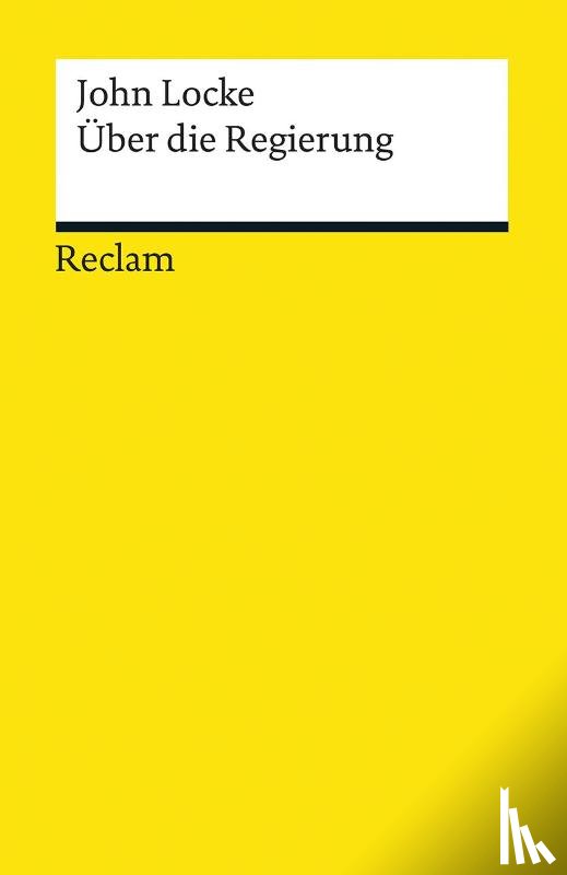Locke, John - Über die Regierung