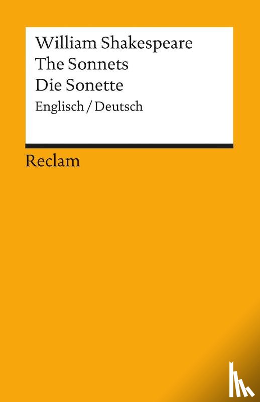 Shakespeare, William - Die Sonette / The Sonnets